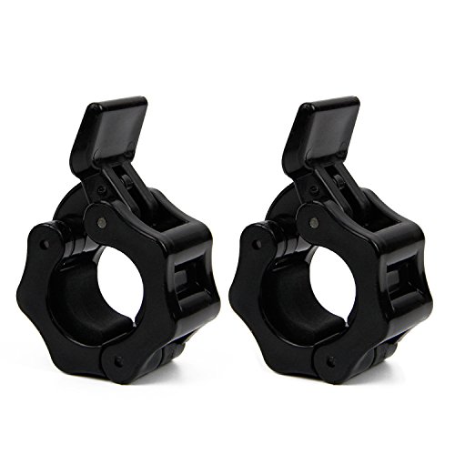 Mture Barbell Collar Hantelverschlüsse Hantelstangen Verschluss Barbell Halsbänder für 30 mm Langhantelstange Curlstange Kurzhantelstange 1 Paar - 4