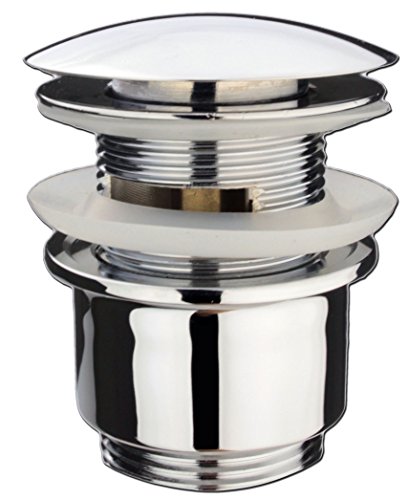 ATCO® PU01 mit Überlauf Pop-Up Ventil Ablauf Ablaufgarnitur Excenter Exzenter Abfluss Klick-Ventil