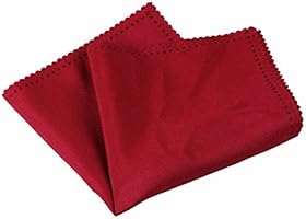 vLoveLife 12pcs Solid Washable Polyester Dinner Napkins 18'' x 18'' Heavy Cloth Napkins, Linen Table Napkins with Hemmed...