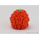 Orange aus Hama Midi Bügelperlen