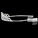Bride Bridesmaid Girl's Rhinestone Headband Tiara Hair Comb