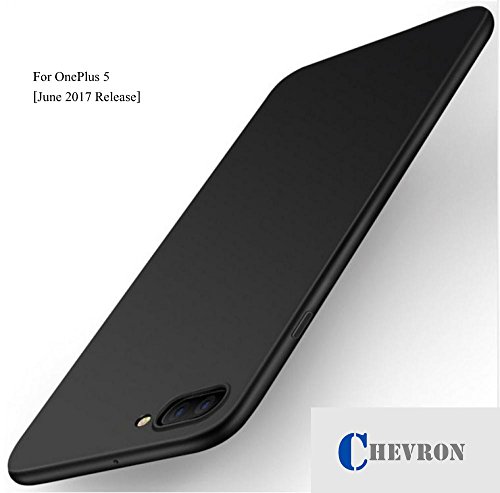 Chevron ChevSleek Series 360 Degree Protection ChevPremium Powered Chevron Soft Silicon Smooth Texture Feel Back Cover Case For OnePlus 5 - Simply Black RS.399 (67.00% Off) - Amazon