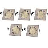 ▲ VERBRAUCH: Sparen Sie mit den LED Spots bis zu 80% an Stromkosten zu herkömmlichen Leuchtmitteln, ohne dabei auf Leistung verziechten zu müssen