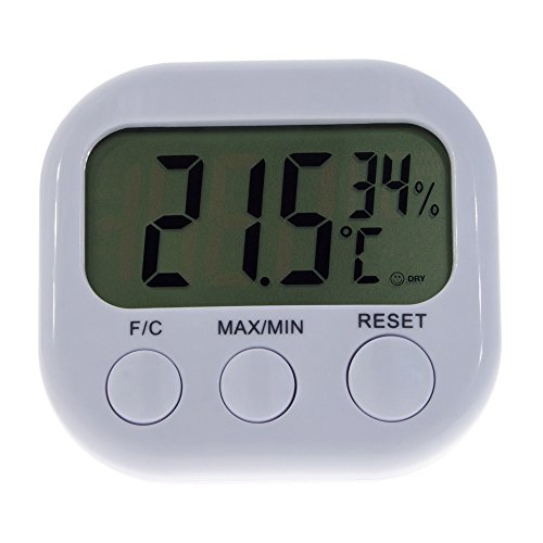 Smartfox Digital LCD Thermometer Hygrometer Temperatur Luftfeuchtigkeit mit MIN / MAX Funktion - 2