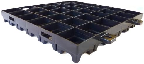 20 M² (80 Tiles) "Medium" Paddockplatten Grass Pavers Reitplatzgitter RASENWABE-- - Kies.- and Splittbefestigung