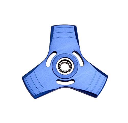 Fidget Toy, NiuSY Hand Spinner Spielzeug EDC Focus Aluminium Handspielzeug mit Hybrid-Keramik Lager Ultra Durable, Perfekt für ADS, ADHS, Angstzustände und Autismus Erwachsene Kinder, Tri-Spinner - 6