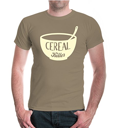 Preisvergleich Produktbild T-Shirt Cereal Killer-L-Khaki-Beige