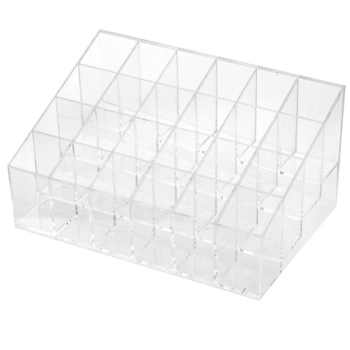 Oxforder 24 Stand Clear Acryl Lippenstift Organizer Make-up Halter Display Ständer