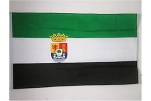 AZ FLAG Bandera de Extremadura 150 x 90 cm - Bandera Extremeña 90 x 150 cm
