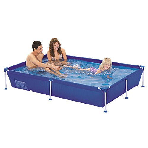 Jilong Passaat Blue 228 – Stahlrahmenbecken, rechteckiger Pool 228x159x42cm - 2