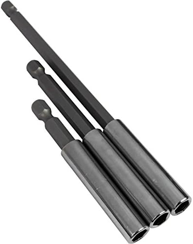 Magnetic Bit Holders, 3 pc Set w/ 3", 4",and 6"