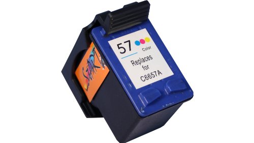 Start – 2 Ersatz Patronen kompatibel zu HP Nr. 56 – black + Nr. 57 – color – auch C6656A + C6657A – passt in die folgenden Drucker: HP PSC 1205 , PSC 1210 , PSC 1215 , PSC 1315 , PSC 1350 , PSC 2105 , PSC 2110 , PSC 2175 , PSC 2210 , PSC 2410 , PSC 2510 (All-in-One). Sofortiges Einsetzen der Tintenpatronen – kein Chipumbau – 100% Füllstandsanzeige – Top Tinte – Qualitäts Ersatzpatronen. - 3