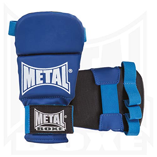 METAL BOXE mb488 Guanti Unisex, Unisex, MB488, Blu, Taglia M