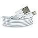 Price comparison product image 1 Meter 2M 3M Extra Long WHITE 8 Pin USB Charger charging Data & Syc Cable Lead Wire for Apple iPhone 6 / 6S / 6 plus / 6+ / 5 5s 5G / New iPod Touch 5G / Nano 7G / Ipad / ipad Air - UK SELLER 100% Premium Quality Money Back Guarantee (1 Meter Long) (1 M Thicker)