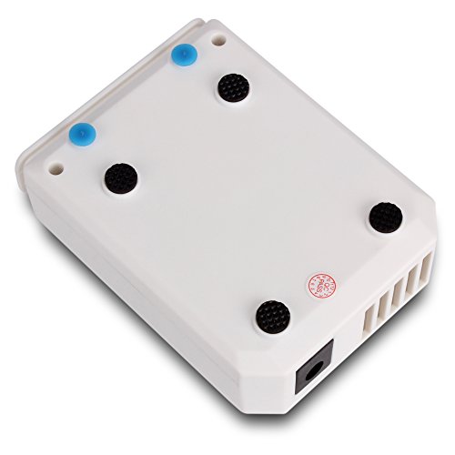 XGUO Cool Universaler Kühler für Spielekonsole Laptop PC – Hochleistungslüfter für schnelle Kühlung – USB Warmluft-Abzug Cooling Pad(Cooling Pad,Weiß) - 3