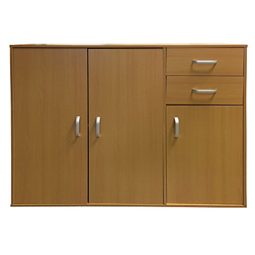 door 3 wooden cupboard Drawers  Cupboard 2  Sideboard  3 Redstone Beech Doors