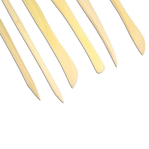 WINOMO Modellier-Werkzeug Sculpting Werkzeug Clay Werkzeug Keramik Skulptur Ton schnitzen Werkzeug Kit – 14 Stücke - 5