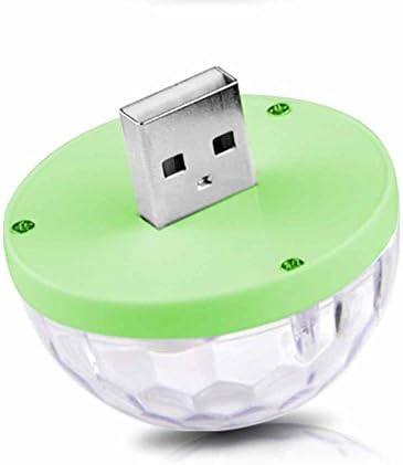 USB Disco Ball Light, Minkoll LED DJ Stage Lighting Sound ACtivated Portable Strobe Lamp RGB Bright colorful for Birthday Graduation Home Parties Pub KTV Karaoke concert