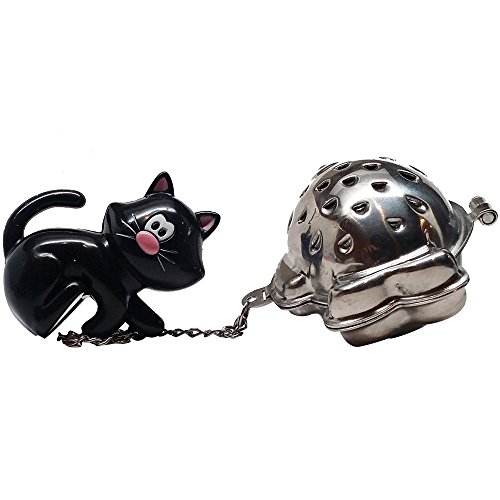 Katze und Fisch Tee-Ei