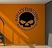 Produktbild Wandtattoo Harley Davidson Logo Skull Größe M