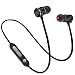 Produktbild Fone-Stuff Kabellose Bluetooth-Kopfhörer, Einstellbare, schweißresistente, In-Ear-Sport-Ohrhörer Freisprecheinrichtung mit Mikrofon Zum Laufen, Fitnesstraining - Schwarz