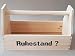 Produktbild Werkzeugkiste Ruhestand  Montagekiste Nagelkiste 42 x 21 x 26 cm, Vollholz, NEU