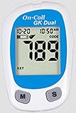 ON CALL GK DUAL Blood Glucose & Ketone Meter Monitering System Monitor