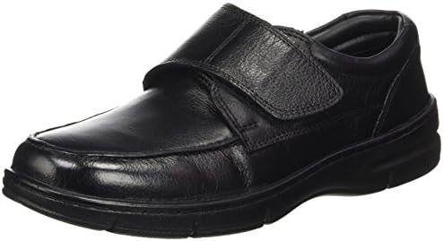 Casanova Men’s gallium Brogue Black Size: 8 UK
