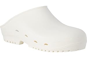 REPOSA Easy - Zoccoli Sanitari Donna e Uomo in Gomma con Suola Antiscivolo SRC, Ciabatte Sanitarie Anatomiche Senza Laccetto, Scarpe Sanitarie Infermieri Sterilizzabili, Antishock e Traspiranti