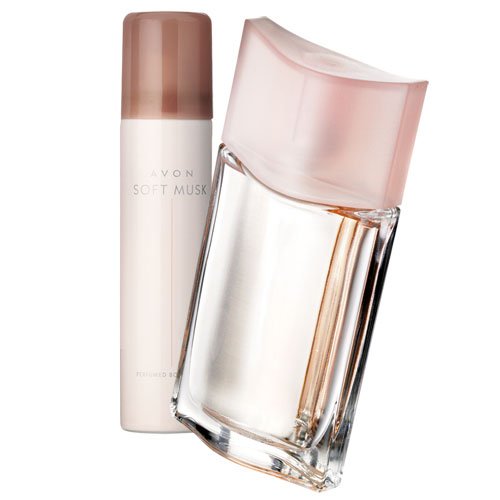 Avon Soft Musk Fragrance Set Eau de Toilette and Perfumed Body Spray