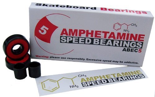 Preisvergleich Produktbild Amphetamine Bearings ABEC 5 Skateboard Kugellager von Amphetamin
