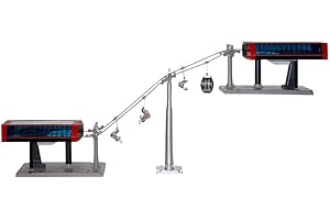 Jaegerndorfer JaegerndorferJC84491 Electric Cableway Profiset, 1:32 Scale, Black/Red, Multi-Color