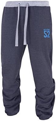 Old State 52 Big Mens Fleece Joggers Jogging Bottoms Tracksuit Pants Trousers by Style - New Mason. Colour - Navy MARL. Size - XL