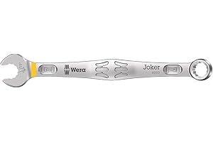 Wera 6003 Llave combinada de anillo y boca Joker, 7 x 110 mm