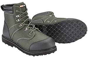 Leeda PROFIL WADING BOOTS RUBBER SOLE FISHING BOOTS (UK - 10)