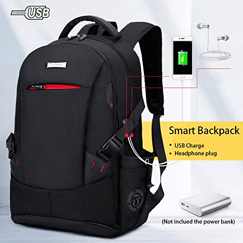 Preisvergleich Produktbild BRKJDP Mode Antitheft Laptop Männer Rucksack Große Kapazität Reise Männer Schultertasche Rucksack Bagpack Student School Bag 2019