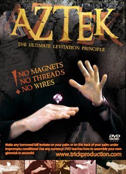Aztek - The Ultimate Levitation Principle DVD - No Magnets, No Threads, No Wires by Royal Magic