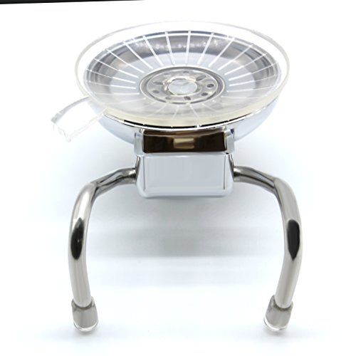 TFCFL Vakuum Saugnapf Haken für Bad Küche Handtuch Hänge-Haken-Bad Handtuch Kleiderhaken Halter Edelstahl - 6