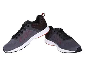 Nivia Yorks Running Shoe (Grey/Black)