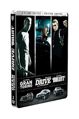 Warner Home Vidéo France 3 films cultes - Coffret - Gran Torino + Drive + Bullitt - Édition Limitée