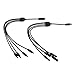 Produktbild SODIAL(R) 1 Paar Solar Steckverbinder Y Type(1 to 4) MC4 Solar Stecker fuer Solarmodul Verkabelung PV / PV-Anlage DE