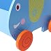 Labebe - Wooden Ride On with Four Wheels (Elephant)