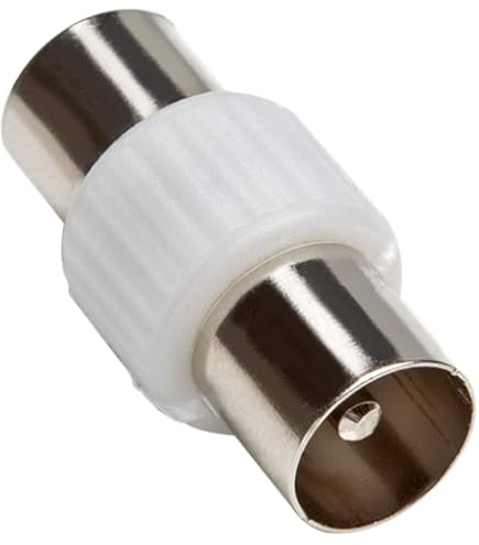 Spina Per Antenna TV Ad Angolo - Fissaggio A Vite Per Diametro 13mm - PVC E Ferro Cadmiato - Foto 3