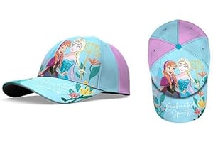 HOVUK Baseballkappen mit Klettverschluss, verstellbare Hüte aus Polyester und Baumwolle für Sonnenschutz, Sonnenhüte für Kinder Mädchen ab 3 Jahren