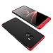 Produktbild Mi Mix 2 Hülle, Xiaomi Mi Mix 2 Hart Hülle Case, Kreative Entwurf PLECUPE Luxuriös Ultradünnen Slim 3 in 1 PC Plastik Hard Schale Glatte Hülle Cover Etui Handytasche, Entfernbar Smooth 360 Grad Ganzkörper Schützend stoßfest Anti-Kratzer Staubdicht Schutzhülle Fall Shell für Xiaomi Mi Mix 2,Rot + Schwarz