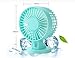 Produktbild Kleiner Lüfter Sommer Desktop-Lüfter großen Wind USB-Doppelblatt-Lüfter Schlafzimmer nach Hause tragbaren Außenventilator, grün, 13 * 10CM