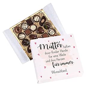 Herz Heim Lindt Pralinen Zum Muttertag Mit Spruch Und Eigener Widmung Amazon De Lebensmittel Getranke