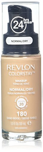 Revlon ColorStay Makeup Foundation for Normal/Dry Skin - 30 ml, Sand Beige
