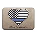 Produktbild ruichangshichengjie Blue Line American Flag Non-Slip Indoor/Outdoor Floor Mat for Health and Wellness Bathroom Entrance Rug 23.6"x 15.7"
