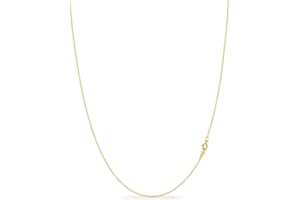 KEZEF Collana a Catena in Argento 925 | Lunghezza 40-91 cm, Catena in Argento Placcato Oro da 1.3mm per Donna | Collana Disponibile in Argento, Oro Rosa o Oro 18K - Made in Italy
